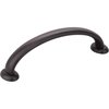 Jeffrey Alexander 96 mm Center-to-Center Brushed Oil Rubbed Bronze Hudson Cabinet Pull 650-96DBAC